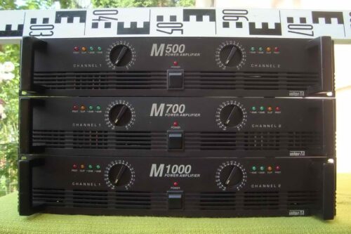 AMPLIFICATOR INTER-M M500/M700/M1000