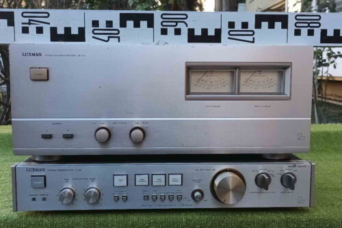 AMPLIFICATOR LUXMAN M-375/C-02